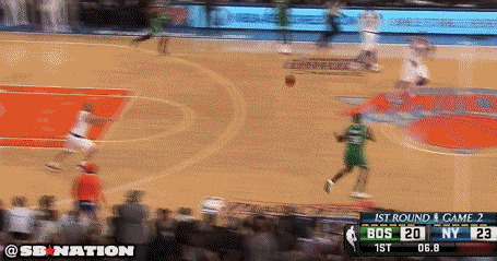 Horrible Ref misses call (Before JR Awesome shot)