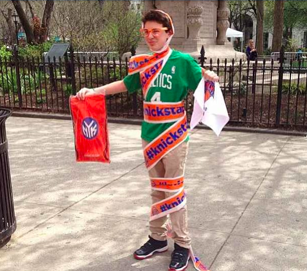 Celtics fan learns his lesson