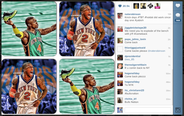 Is Nate Robinson in a New York State of Mind?